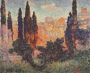 Cypresses at Cagnes